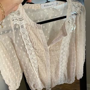 Sheer flity blouse